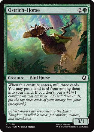 Ostrich-Horse (TLA-188) - common
