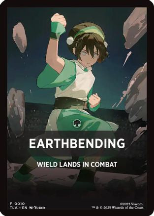 Earthbending Theme Card (TLA-010) - token