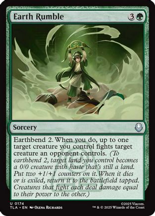 Earth Rumble (TLA-174) - uncommon