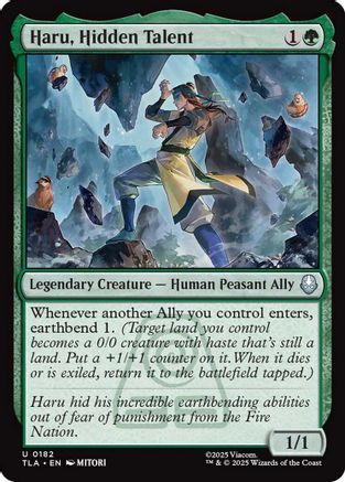 Haru, Hidden Talent (TLA-182) - uncommon - Foil