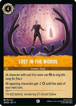 Lost in the Woods (28/204) - F - Common - Cold Foil