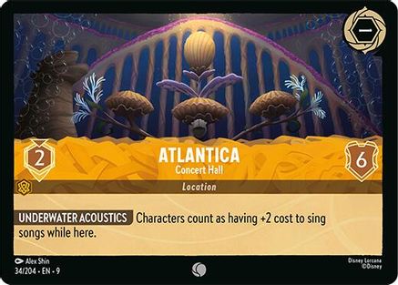 Atlantica - Concert Hall (34/204) - F - Common - Cold Foil