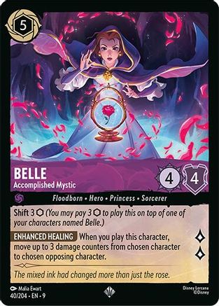 Belle - Accomplished Mystic (40/204) - F - Super Rare