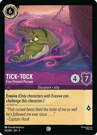 Tick-Tock - Ever-Present Pursuer (50/204) - F - Common - Cold Foil