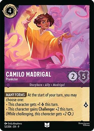 Camilo Madrigal - Prankster (52/204) - F - Uncommon