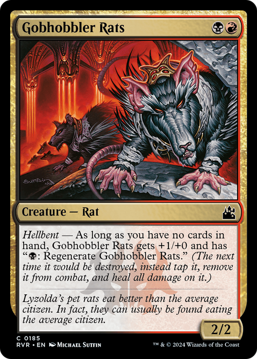 Gobhobbler Rats (RVR-185) - common - Foil
