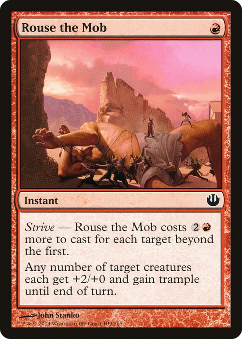 Rouse the Mob (JOU-109) - common - Foil