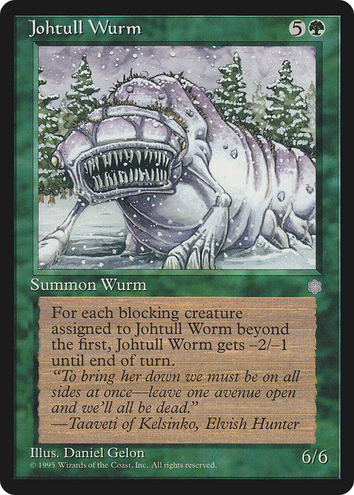 Johtull Wurm (ICE-250) - uncommon