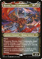 Risona, Asari Commander (NEO-425) - rare: (Showcase) - Etched Foil