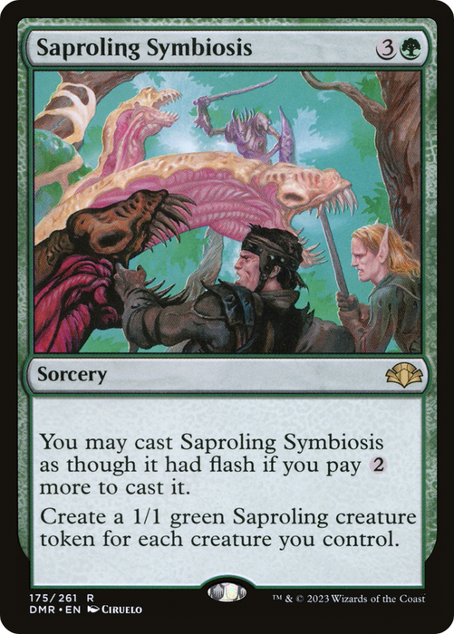 Saproling Symbiosis (DMR-175) - rare - Foil
