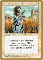 Swords to Plowshares (WCD-MJ52) - uncommon