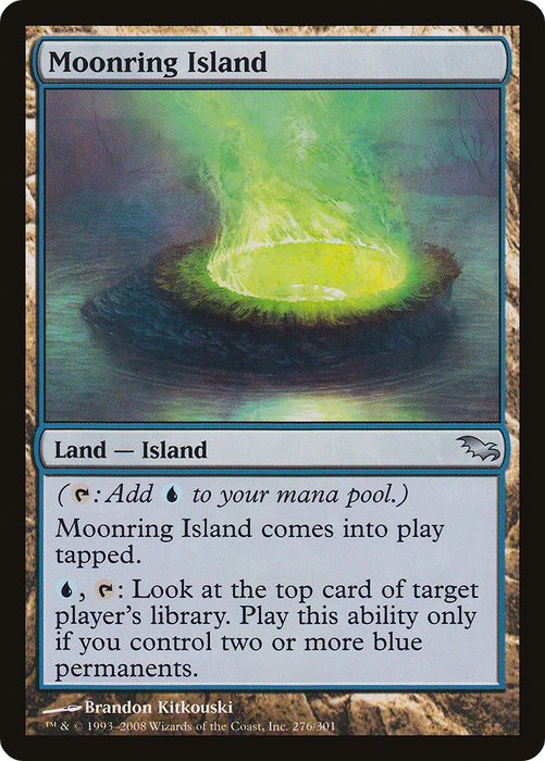 Moonring Island (SHM-276) - uncommon - Foil