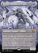 Kozilek, Butcher of Truth (2X2-336) - mythic (Borderless) - Foil