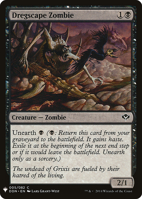 Dregscape Zombie (LIST-DDN-5) - common