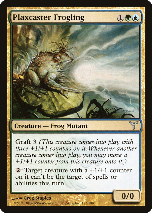 Plaxcaster Frogling (DIS-123) - uncommon