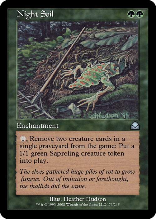 Night Soil (ME2-173) - uncommon - Foil