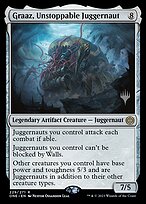 Graaz, Unstoppable Juggernaut (PPONE-229P) - rare - Foil