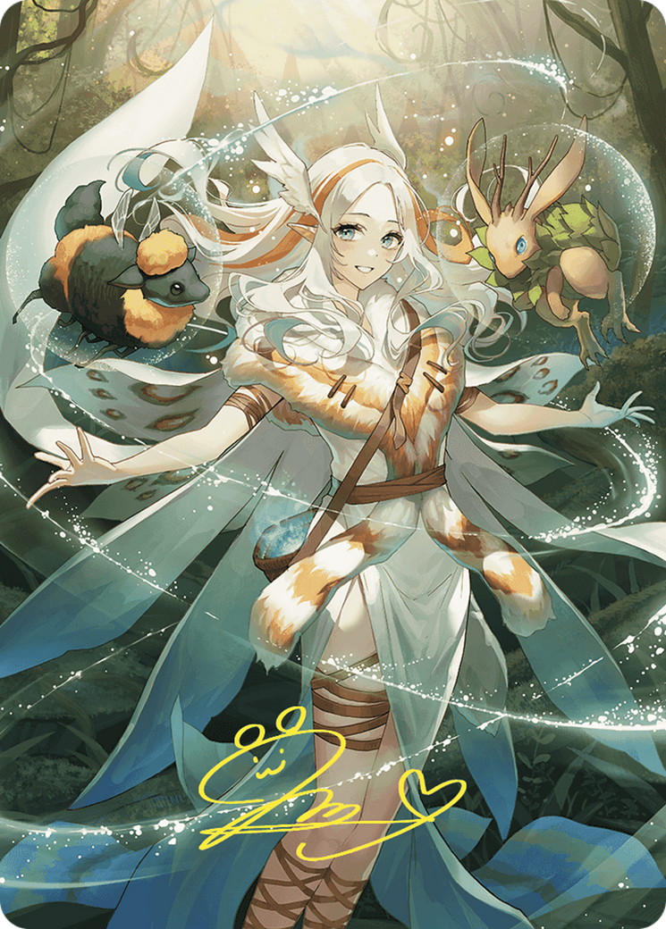 Greater Auramancy // Greater Auramancy (AWOE-076) - common (Borderless) - Foil