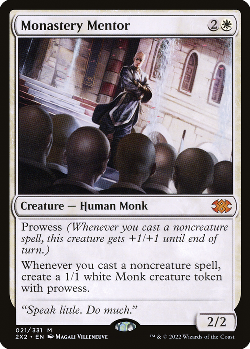Monastery Mentor (2X2-021) - mythic