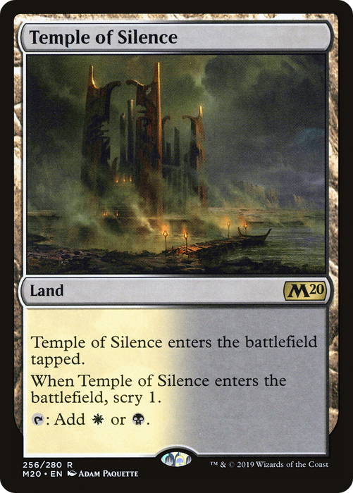 Temple of Silence (M20-256) - rare