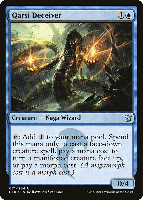 Qarsi Deceiver (DTK-071) - uncommon - Foil