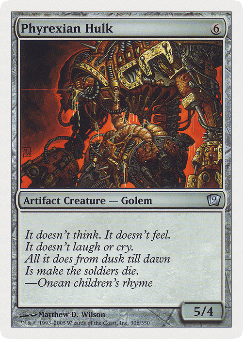 Phyrexian Hulk (9ED-306) - uncommon