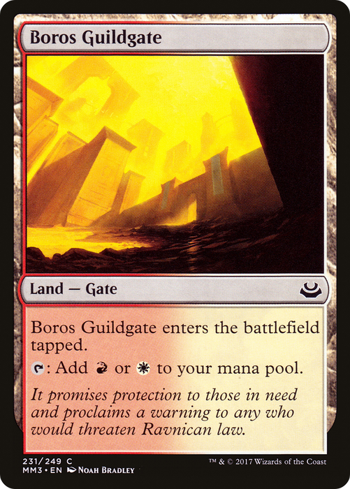 Boros Guildgate (MM3-231) - common