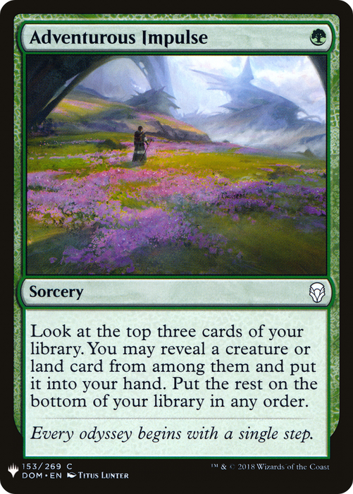 Adventurous Impulse (LIST-DOM-153) - common