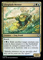 Lilysplash Mentor (BLB-222) - uncommon - Foil