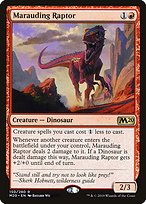 Marauding Raptor (M20-150) - rare - Foil