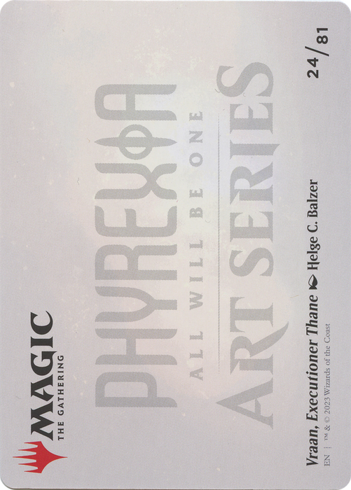 Vraan, Executioner Thane // Vraan, Executioner Thane (AONE-024) - common (Borderless)