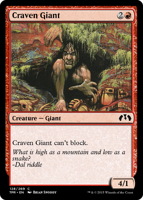 Craven Giant (TPR-128) - common - Foil