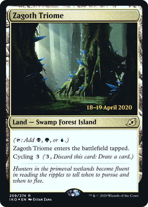 Zagoth Triome (PRE-259S) - rare - Foil