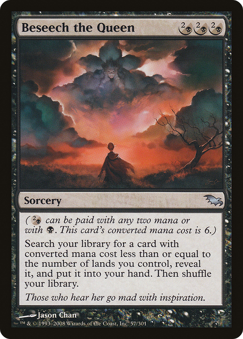 Beseech the Queen (SHM-057) - uncommon - Foil