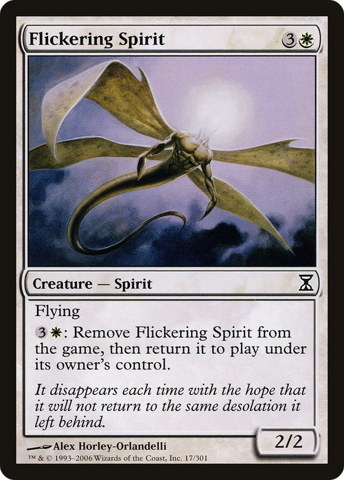 Flickering Spirit (TSP-017) - common
