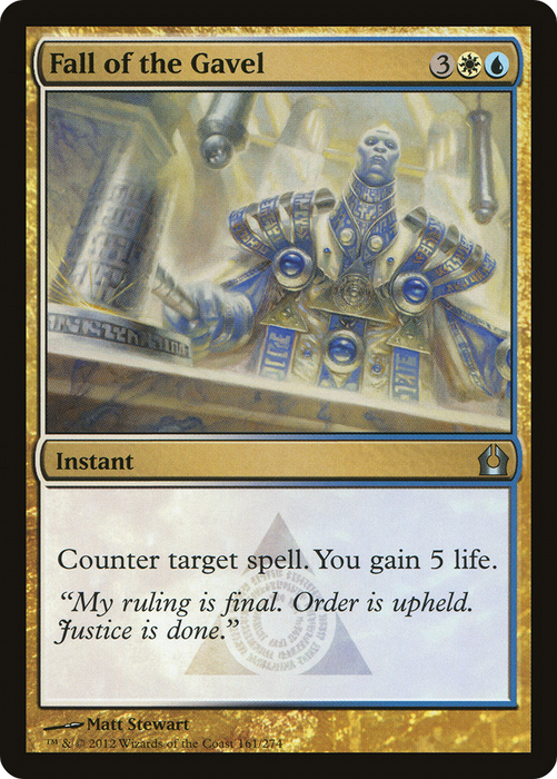 Fall of the Gavel (RTR-161) - uncommon