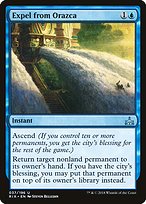 Expel from Orazca (RIX-037) - uncommon - Foil