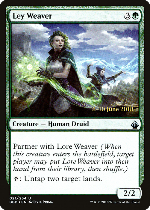 Ley Weaver (LARP-21S) - uncommon - Foil