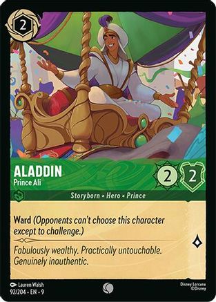 Aladdin - Prince Ali (92/204) - F - Common