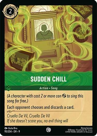 Sudden Chill (95/204) - F - Common - Cold Foil