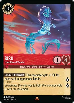 Sisu - Emboldened Warrior (118/204) - F - Rare
