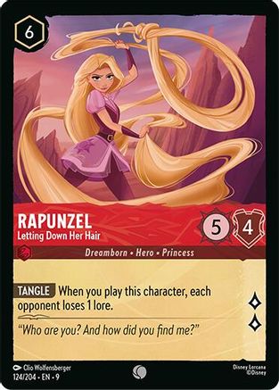 Rapunzel - Letting Down Her Hair (124/204) - F - Common