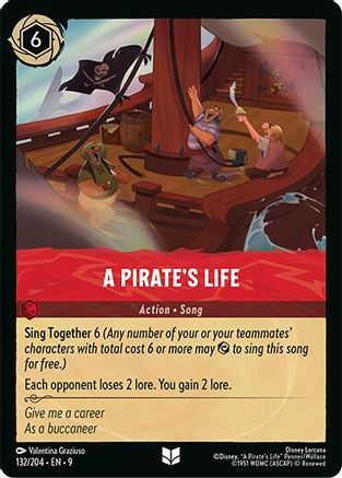 A Pirate's Life (132/204) - F - Uncommon