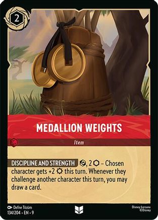 Medallion Weights (134/204) - F - Uncommon