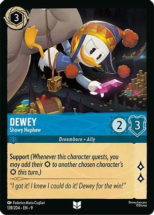 Dewey - Showy Nephew (139/204) - F - Uncommon