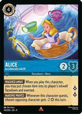Alice - Accidentally Adrift (141/204) - F - Rare