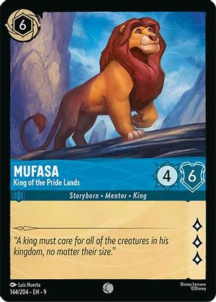 Mufasa - King of the Pride Lands (144/204) - F - Common
