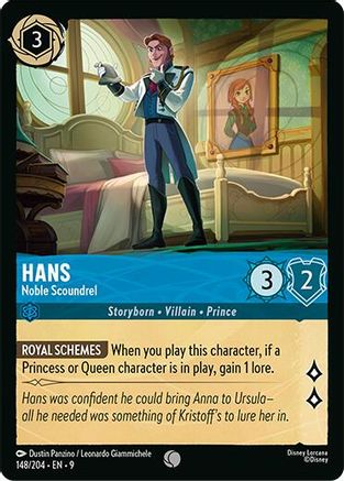 Hans - Noble Scoundrel (148/204) - F - Common