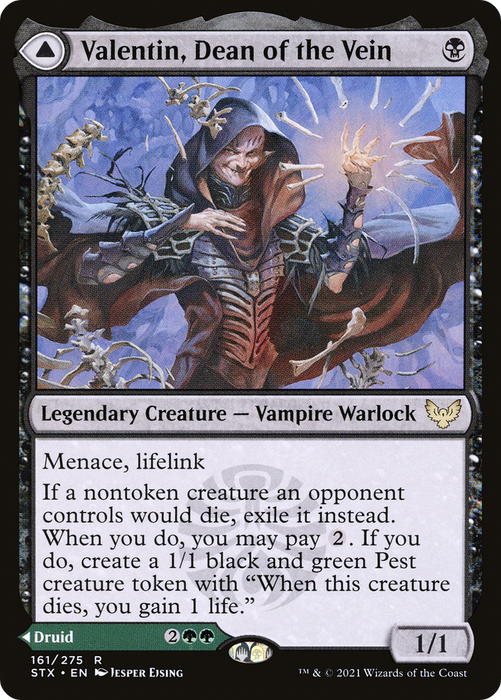 Valentin, Dean of the Vein // Lisette, Dean of the Root (STX-161) - rare