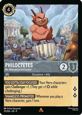 Philoctetes - No-Nonsense Instructor (171/204) - F - Rare